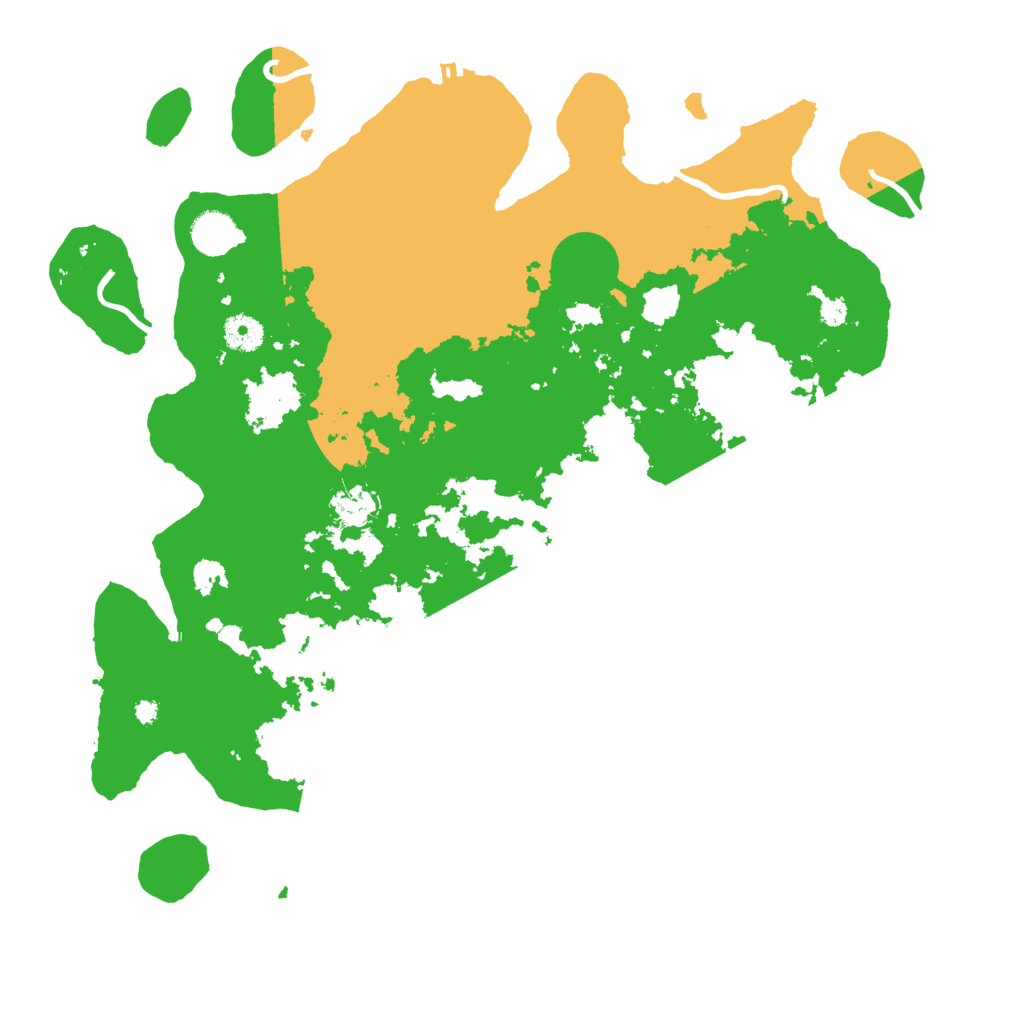 Biome Rust Map: Procedural Map, Size: 4000, Seed: 800489