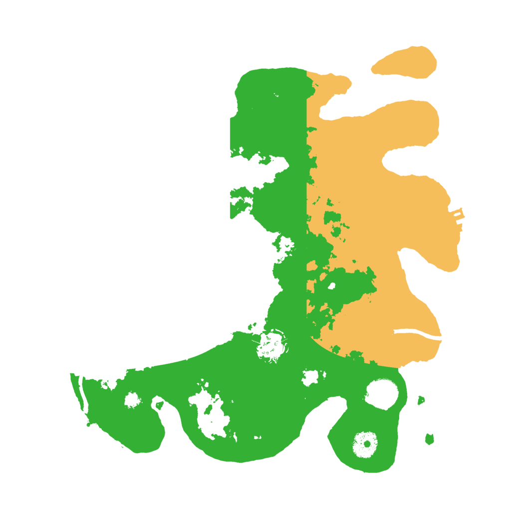 Biome Rust Map: Procedural Map, Size: 3000, Seed: 2439537