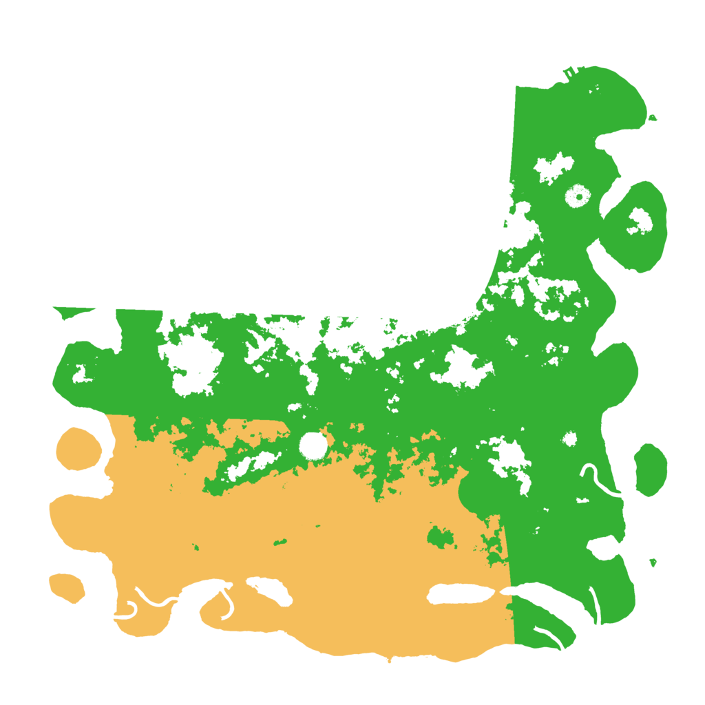 Biome Rust Map: Procedural Map, Size: 4500, Seed: 1433180