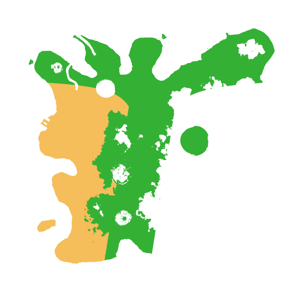 Biome Rust Map: Procedural Map, Size: 3000, Seed: 834925530