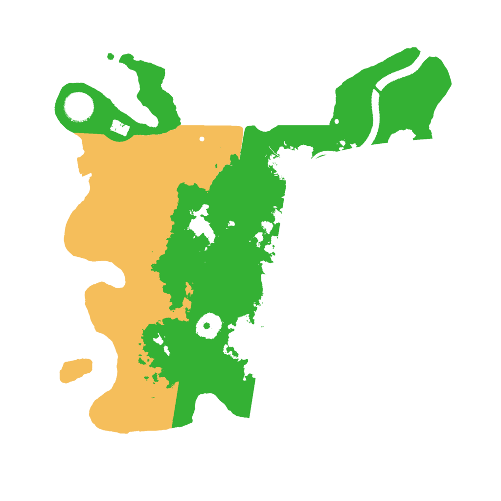 Biome Rust Map: Procedural Map, Size: 3000, Seed: 834925530