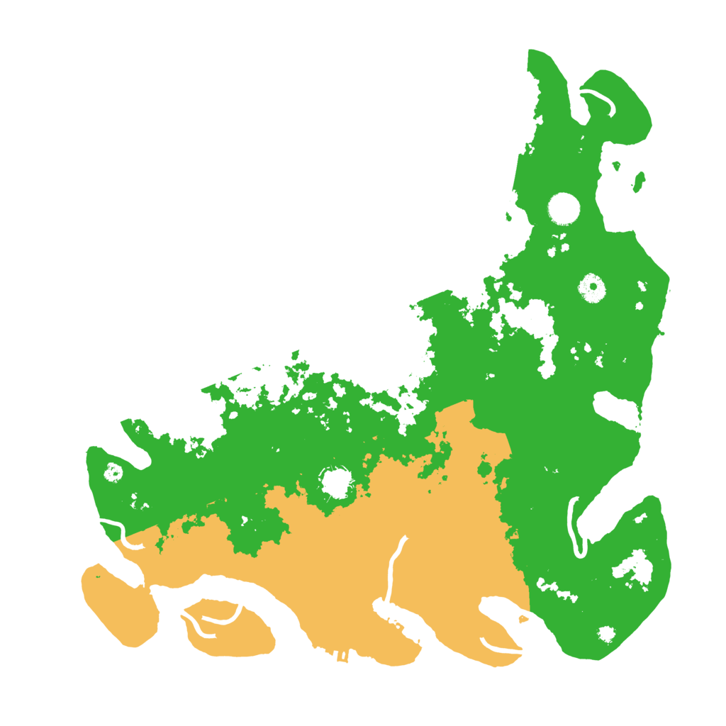 Biome Rust Map: Procedural Map, Size: 4000, Seed: 474380