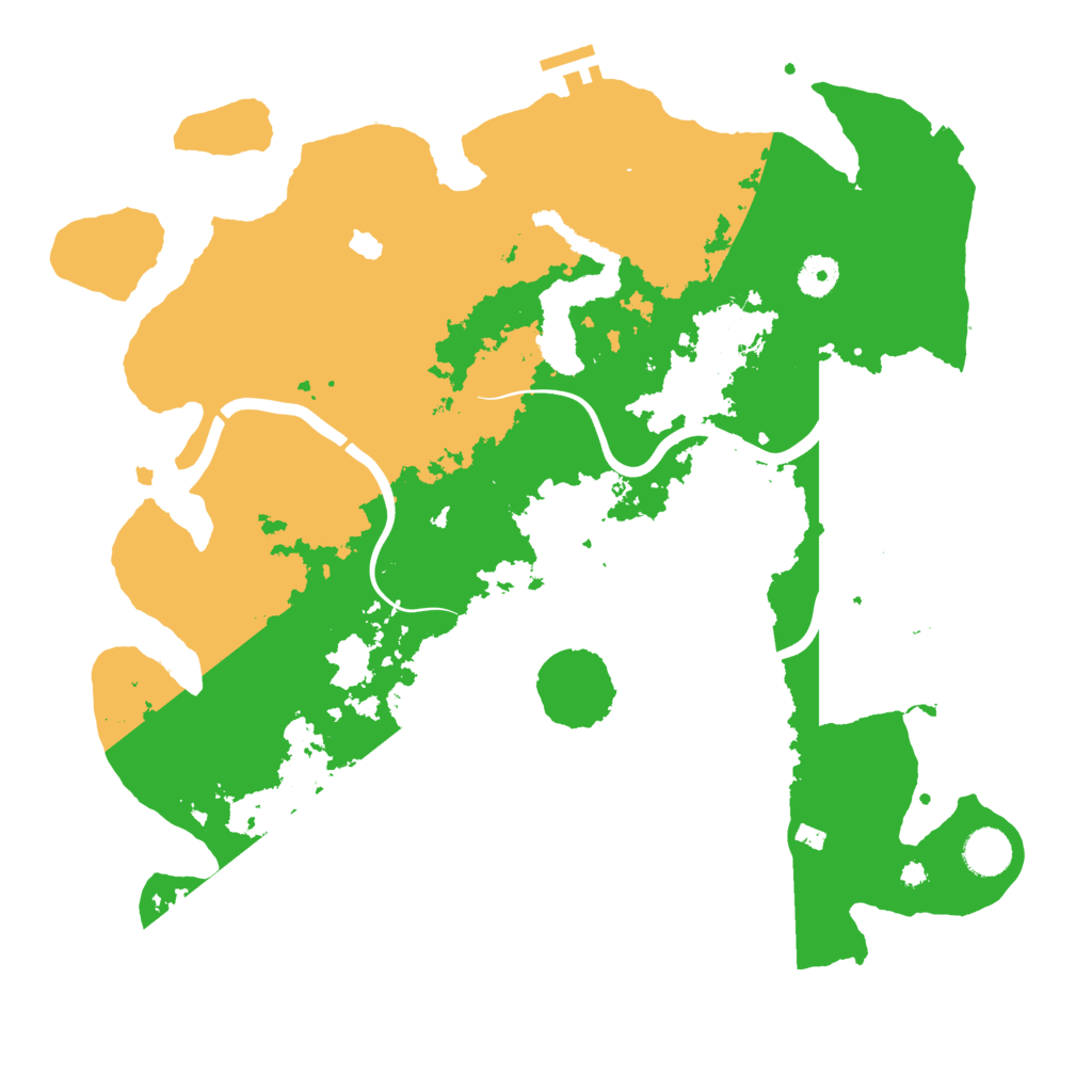Biome Rust Map: Procedural Map, Size: 4000, Seed: 413794