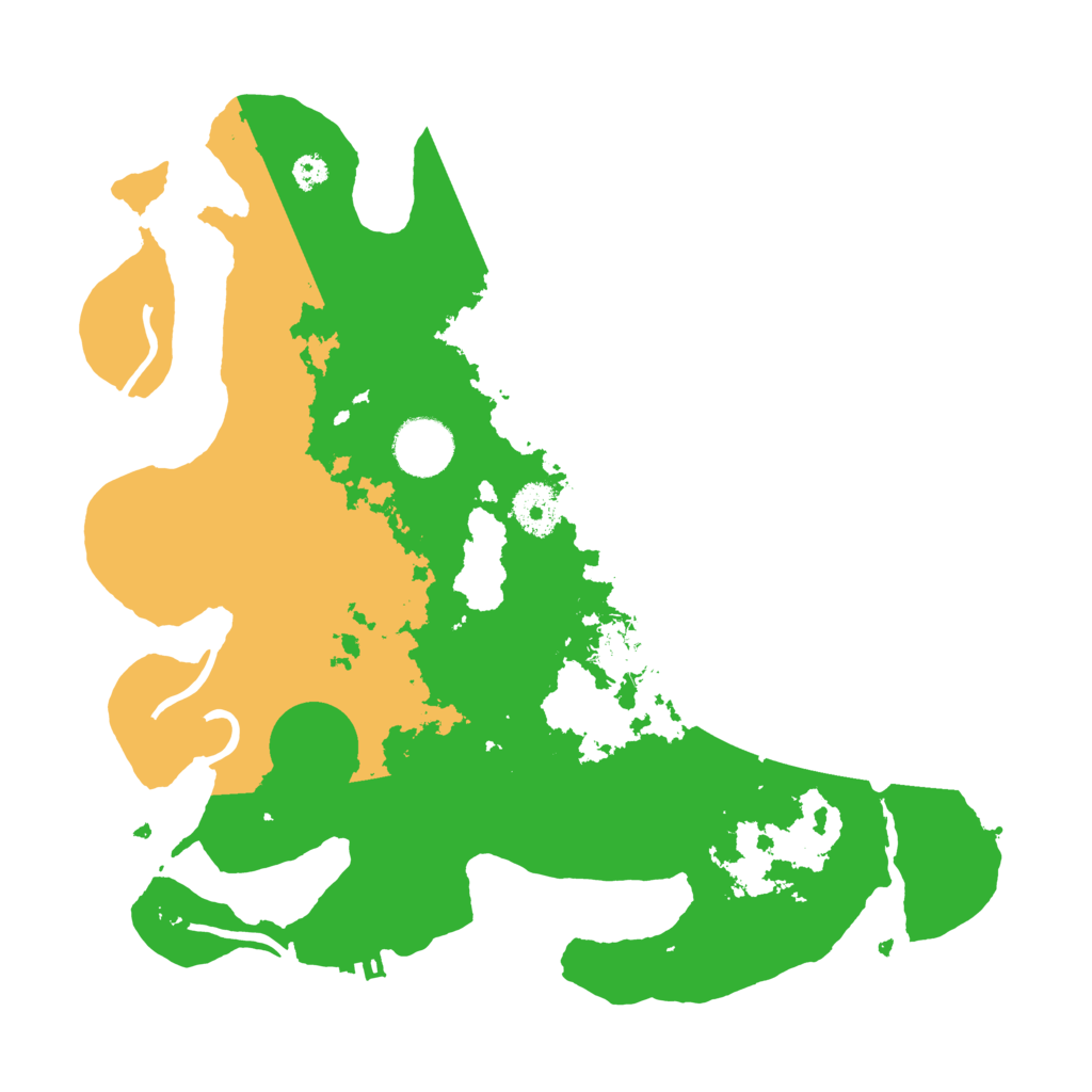 Biome Rust Map: Procedural Map, Size: 3250, Seed: 2220616