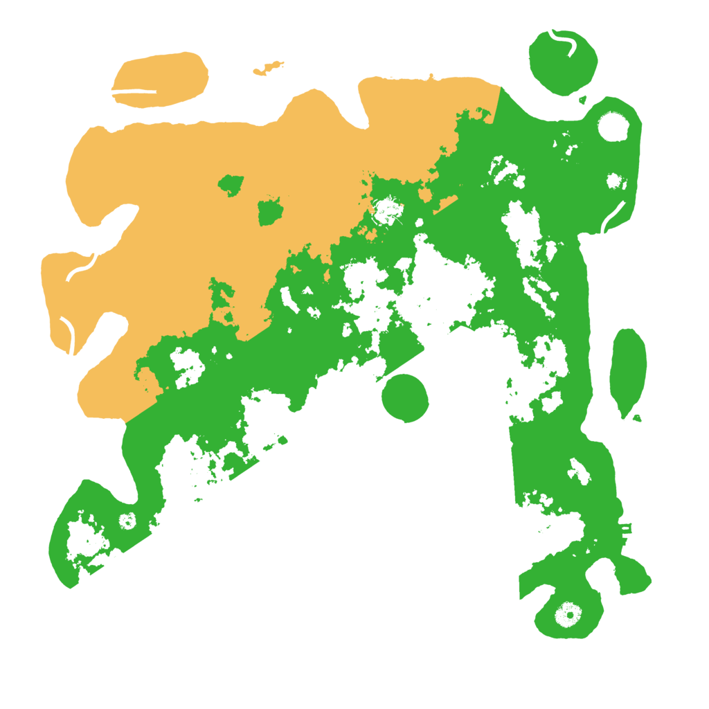 Biome Rust Map: Procedural Map, Size: 4250, Seed: 9818