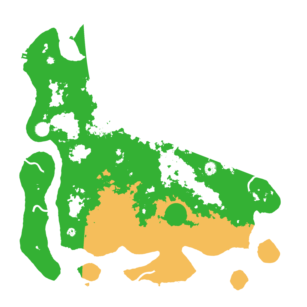 Biome Rust Map: Procedural Map, Size: 3750, Seed: 34735082