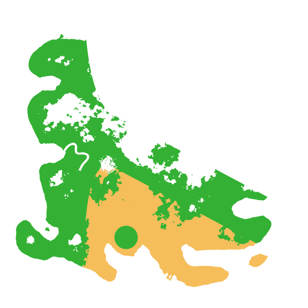 Biome Rust Map: Procedural Map, Size: 3500, Seed: 1700600481