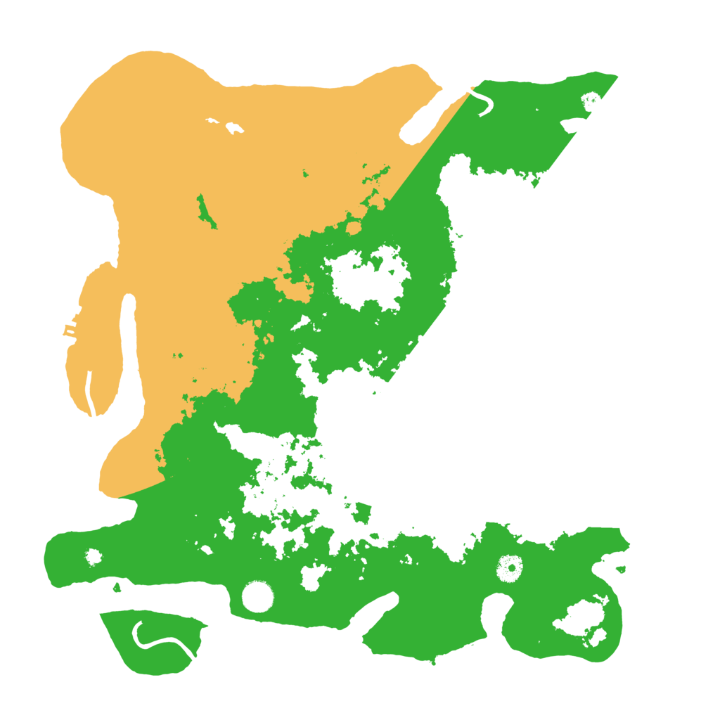 Biome Rust Map: Procedural Map, Size: 4000, Seed: 23423