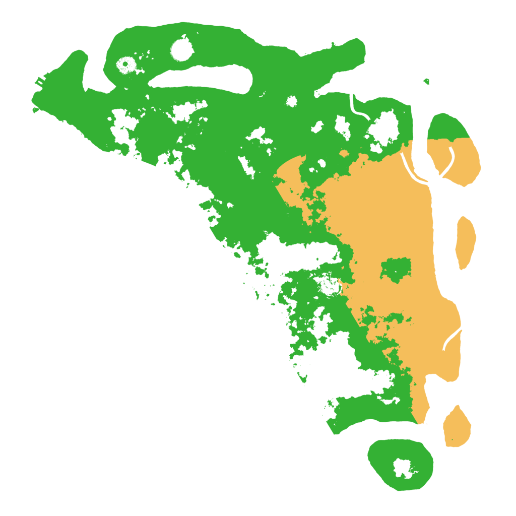 Biome Rust Map: Procedural Map, Size: 4250, Seed: 6942069