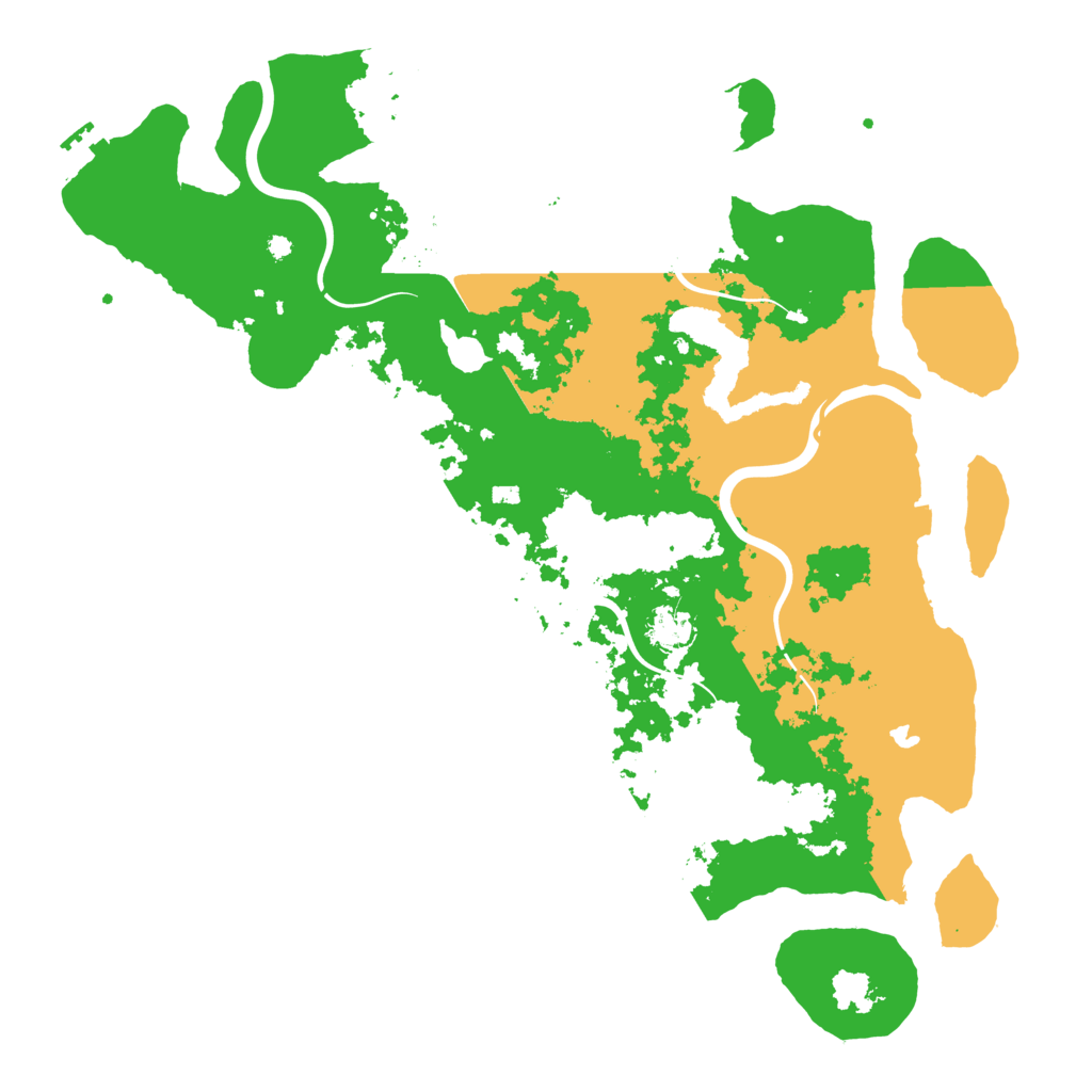 Biome Rust Map: Procedural Map, Size: 4250, Seed: 6942069