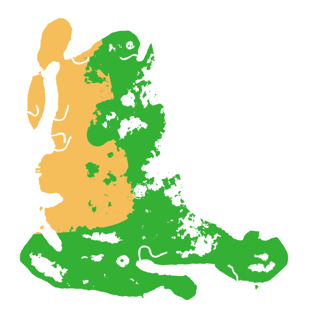 Biome Rust Map: Procedural Map, Size: 4000, Seed: 819795