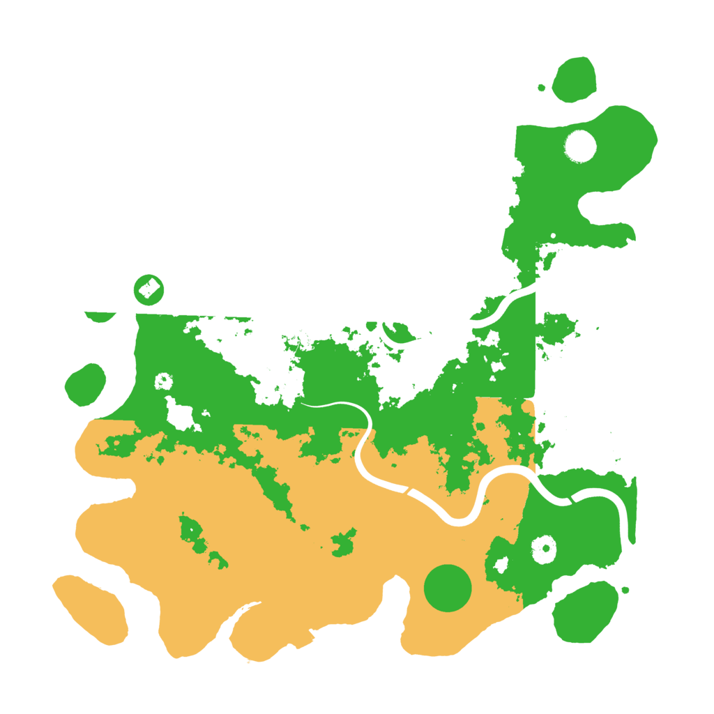 Biome Rust Map: Procedural Map, Size: 3950, Seed: 1974220873
