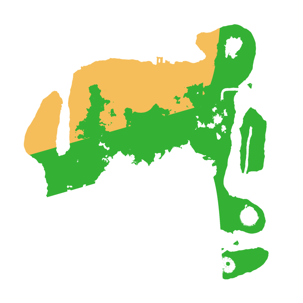 Biome Rust Map: Procedural Map, Size: 3000, Seed: 609