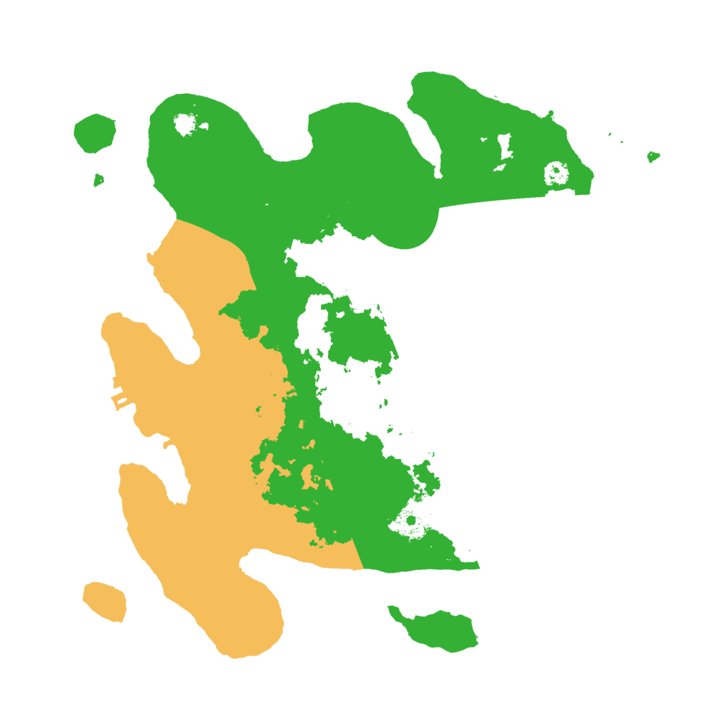 Biome Rust Map: Procedural Map, Size: 3000, Seed: 1099127254