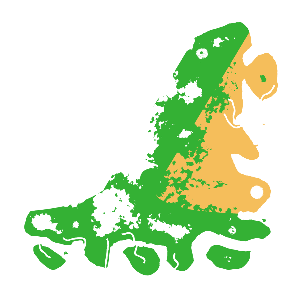 Biome Rust Map: Procedural Map, Size: 4000, Seed: 443975
