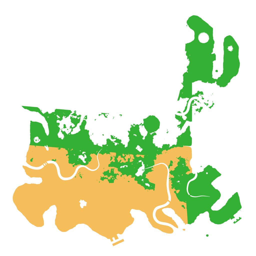 Biome Rust Map: Procedural Map, Size: 4250, Seed: 113288677