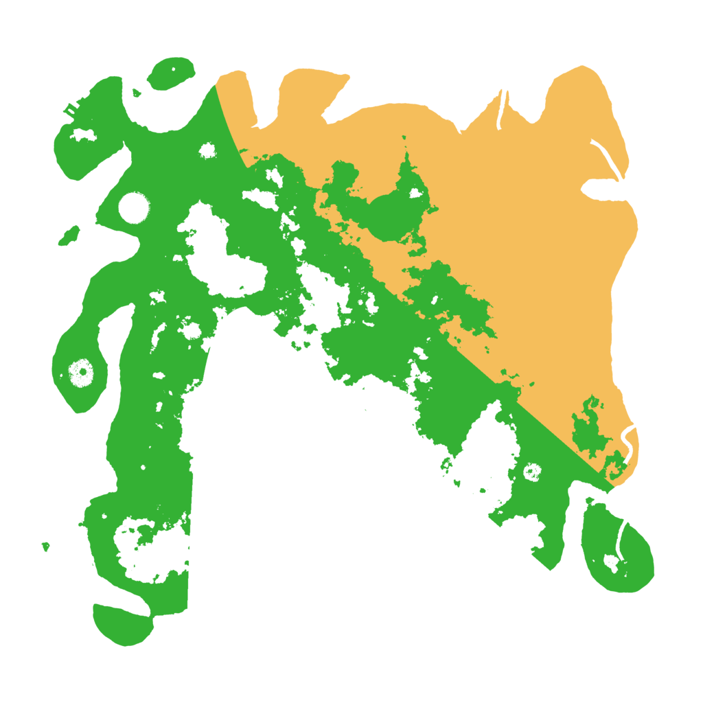 Biome Rust Map: Procedural Map, Size: 4000, Seed: 874296