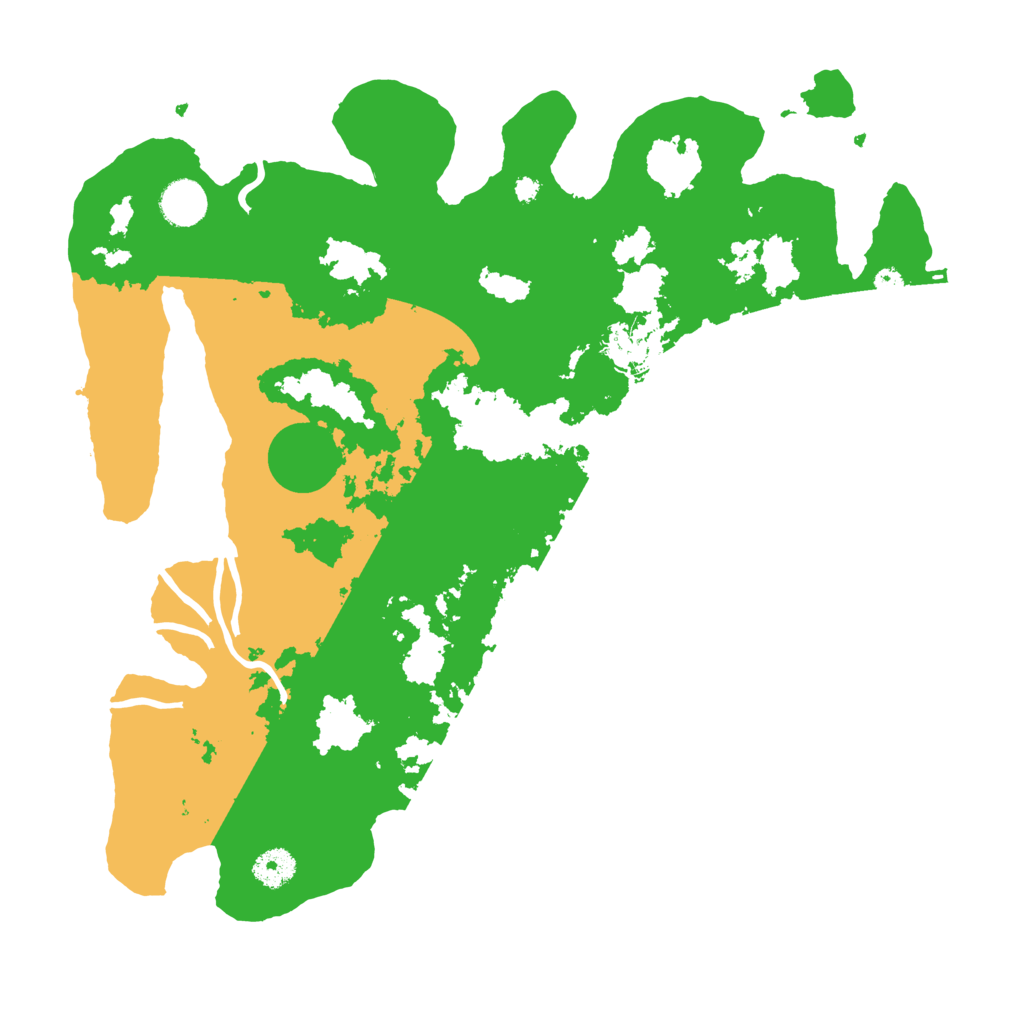 Biome Rust Map: Procedural Map, Size: 3850, Seed: 801876133