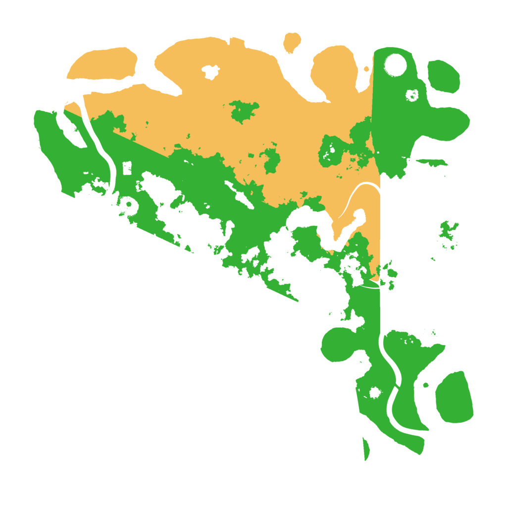 Biome Rust Map: Procedural Map, Size: 4000, Seed: 2556