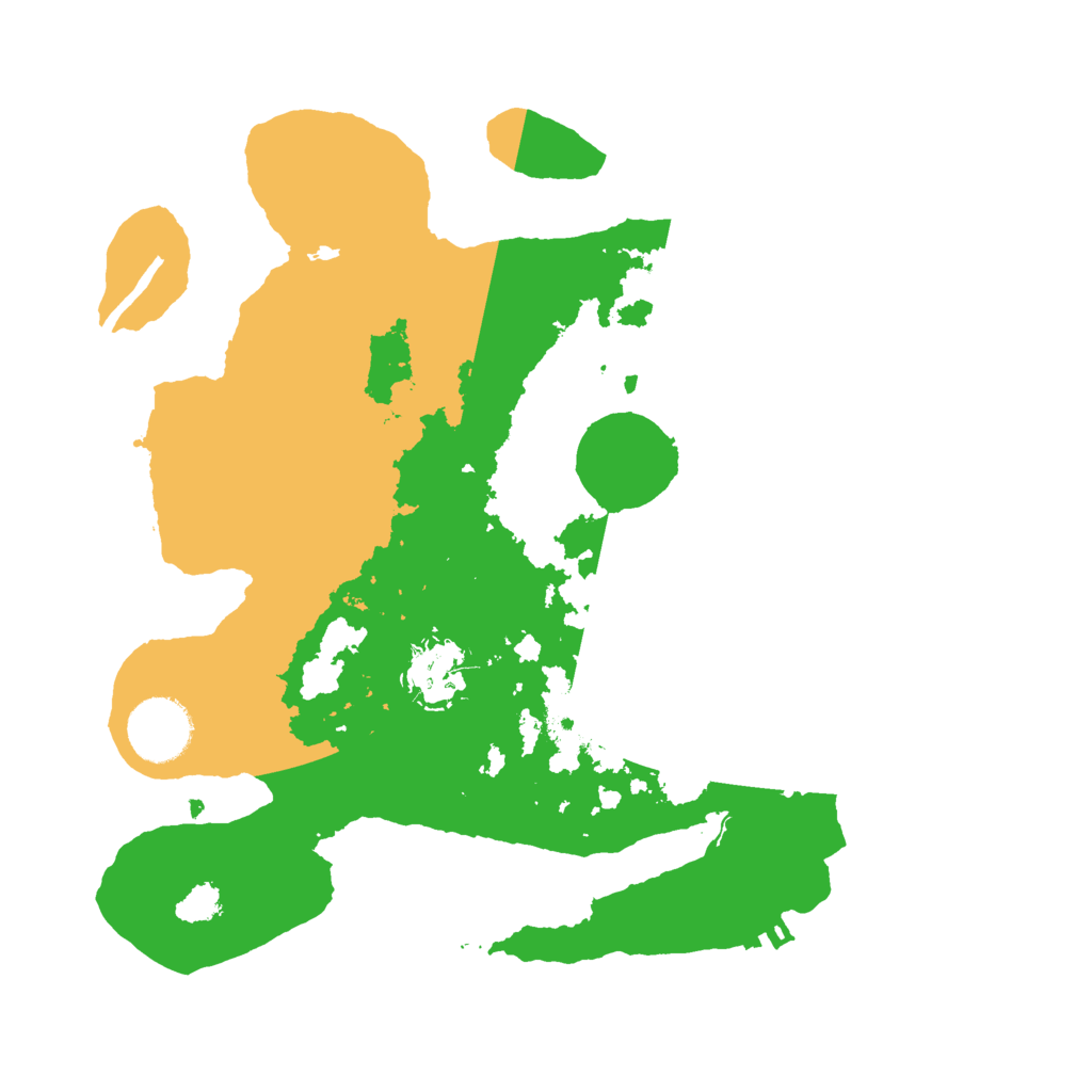 Biome Rust Map: Procedural Map, Size: 3000, Seed: 816150935