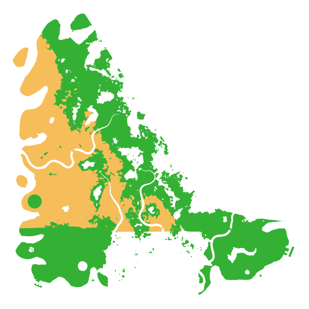 Biome Rust Map: Procedural Map, Size: 5850, Seed: 144340