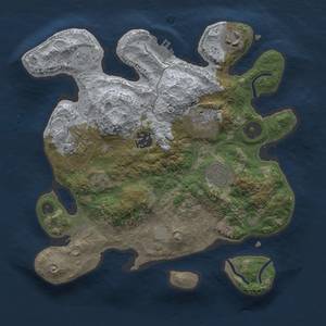 Thumbnail Rust Map: Procedural Map, Size: 2800, Seed: 888, 12 Monuments