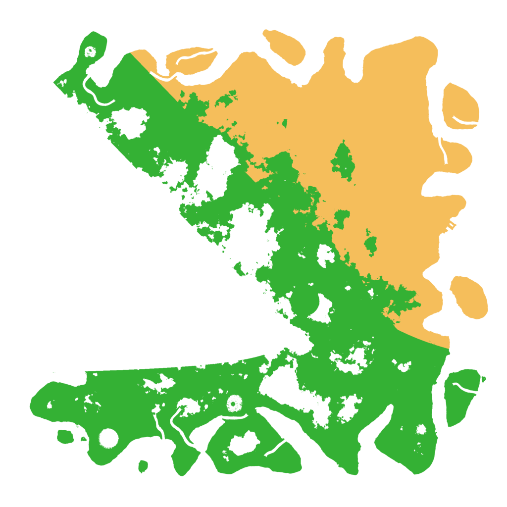 Biome Rust Map: Procedural Map, Size: 4600, Seed: 1827775901
