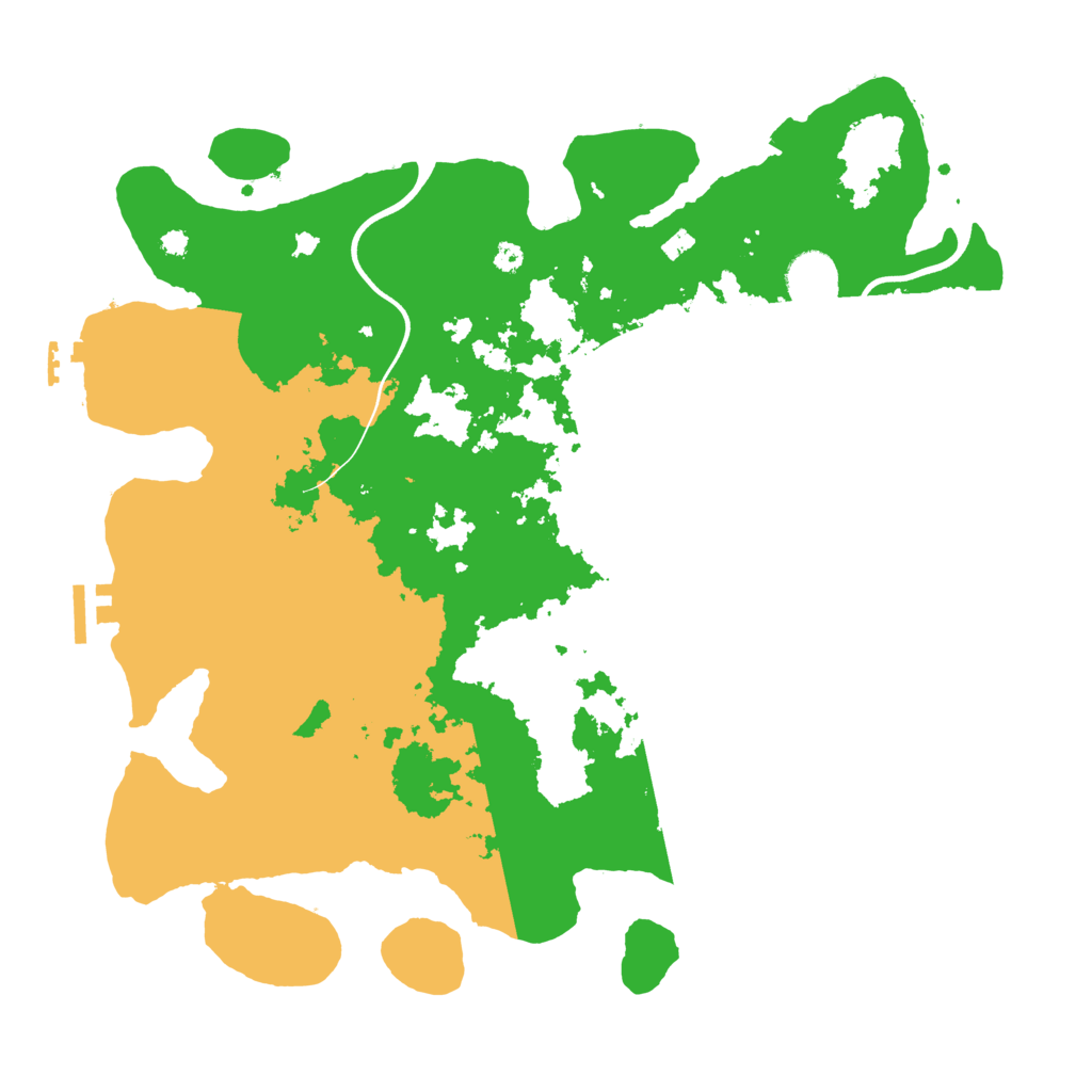 Biome Rust Map: Procedural Map, Size: 3750, Seed: 415203088