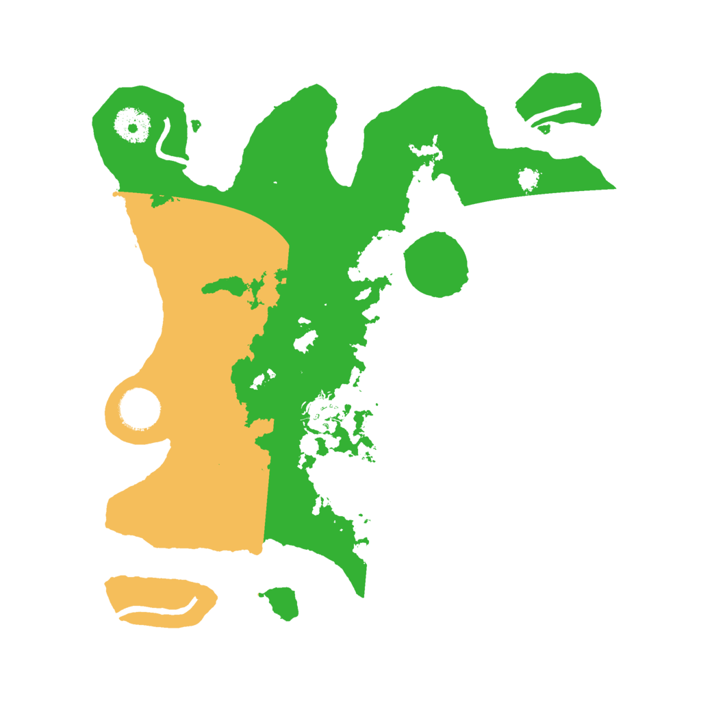 Biome Rust Map: Procedural Map, Size: 3000, Seed: 540063707