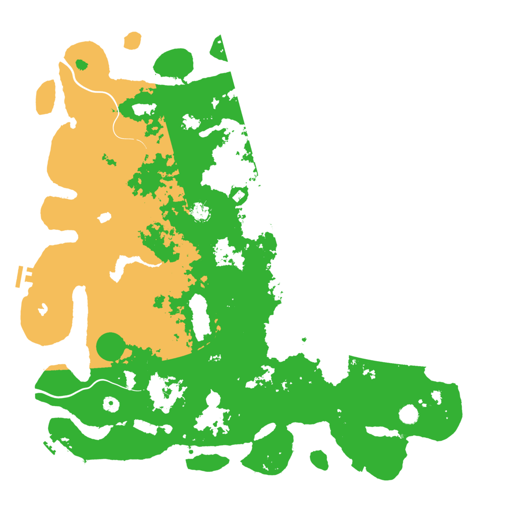 Biome Rust Map: Procedural Map, Size: 4700, Seed: 960109