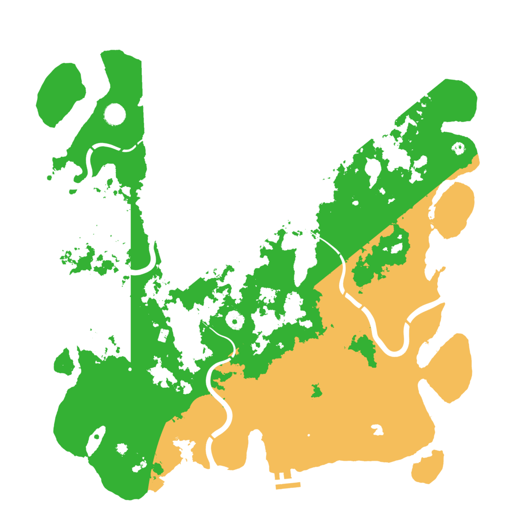 Biome Rust Map: Procedural Map, Size: 4250, Seed: 5392605