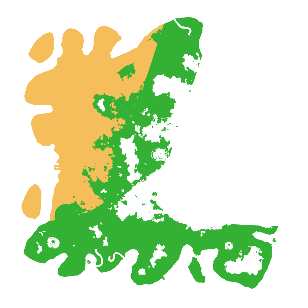 Biome Rust Map: Procedural Map, Size: 3850, Seed: 440465531