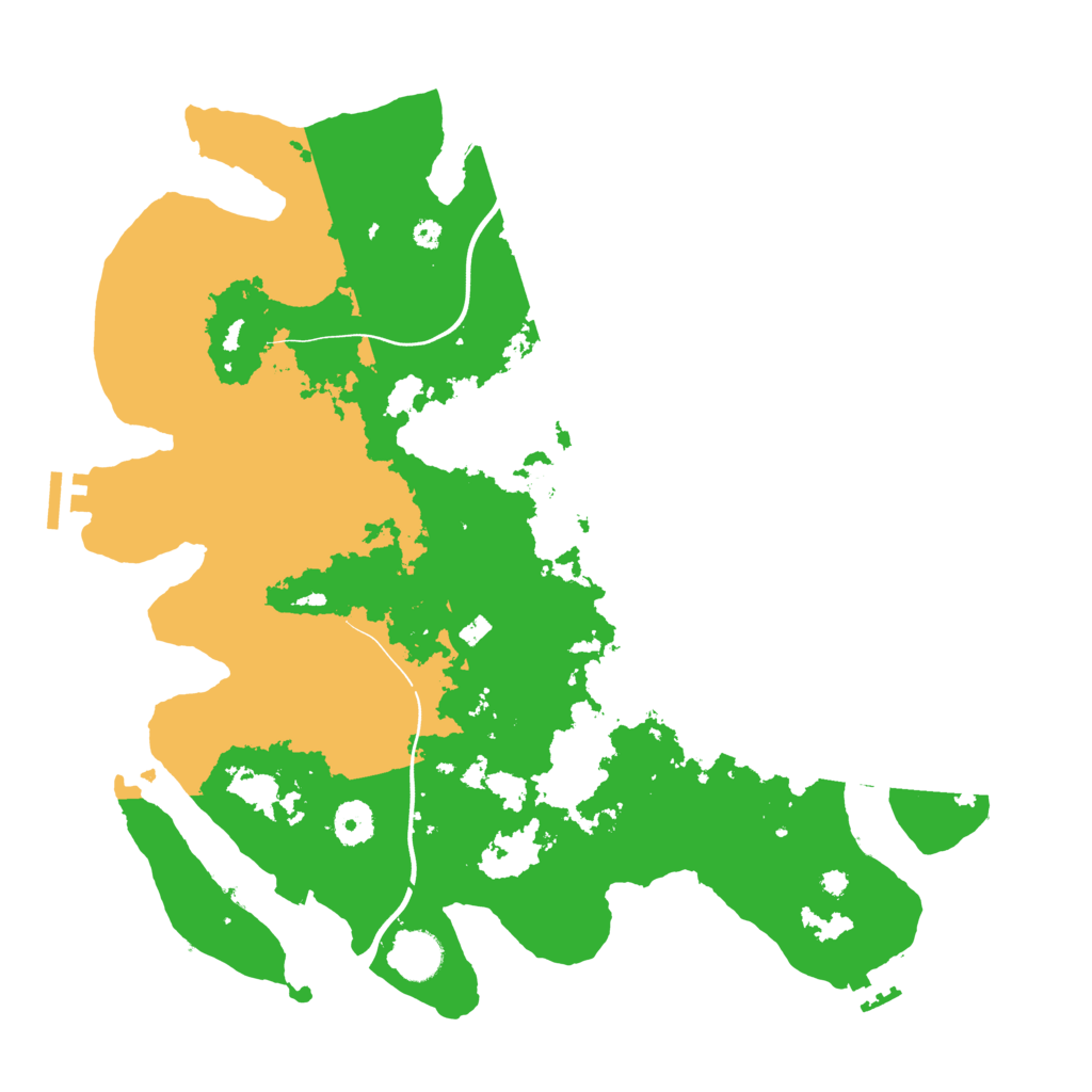 Biome Rust Map: Procedural Map, Size: 3850, Seed: 1372272039