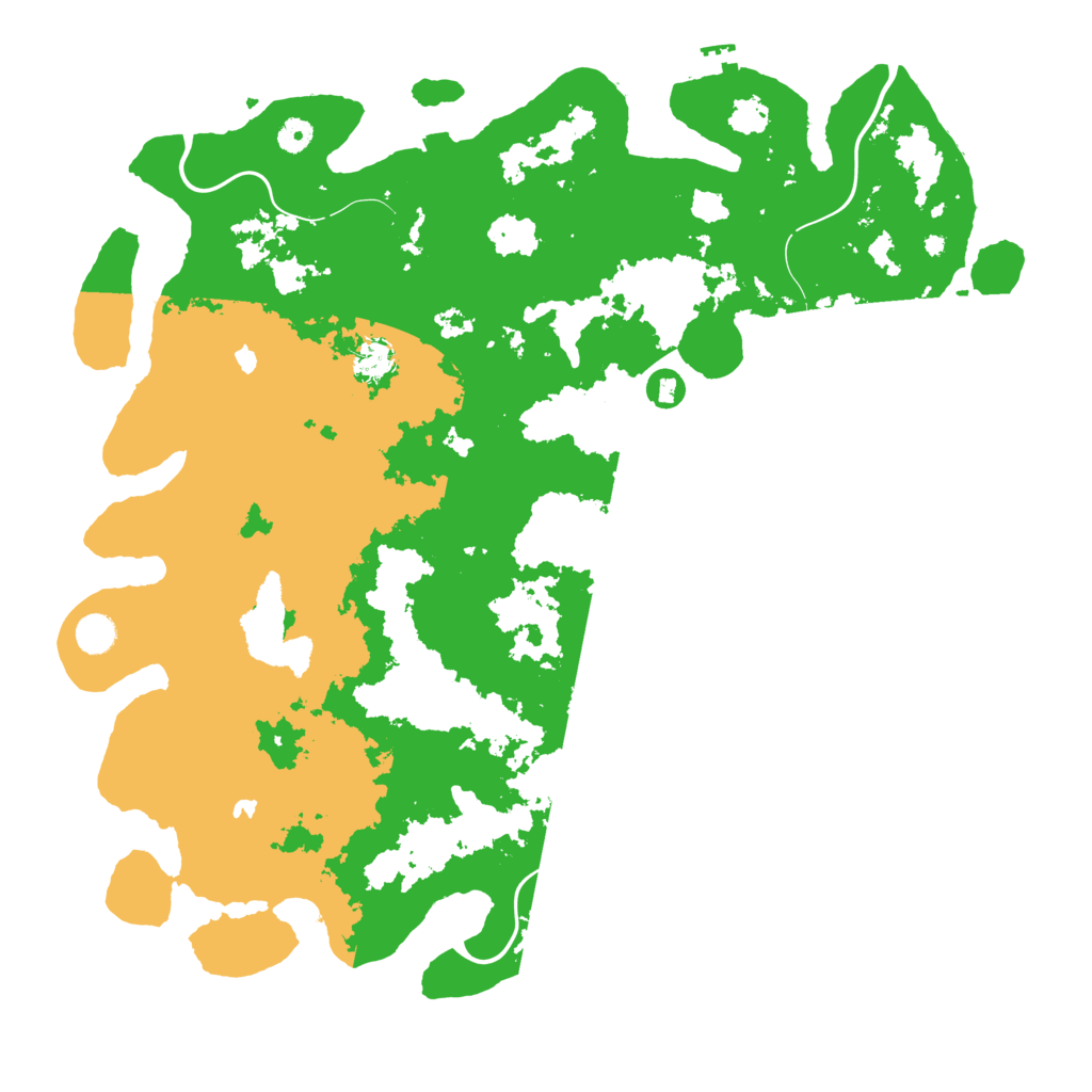 Biome Rust Map: Procedural Map, Size: 4750, Seed: 20220407