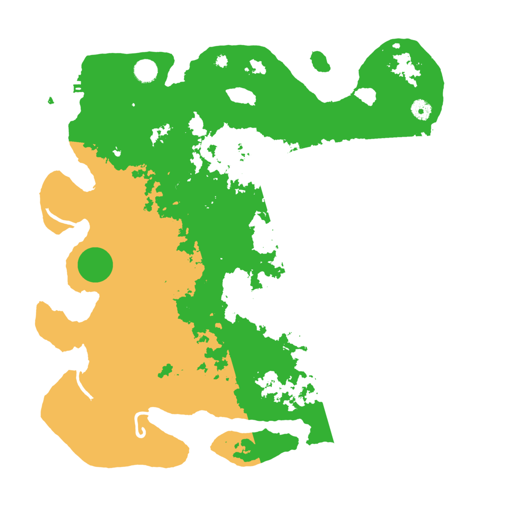 Biome Rust Map: Procedural Map, Size: 3800, Seed: 1160260460