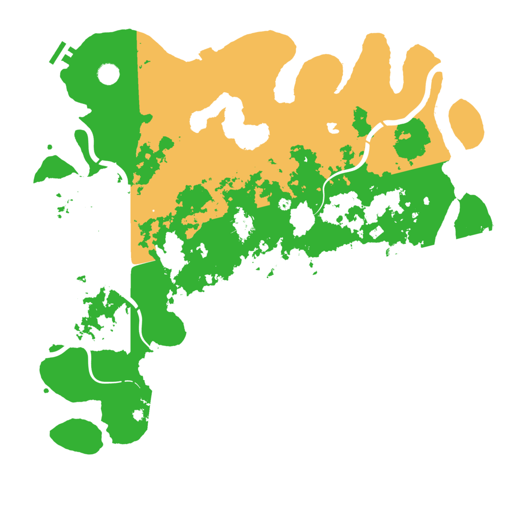 Biome Rust Map: Procedural Map, Size: 4250, Seed: 915625
