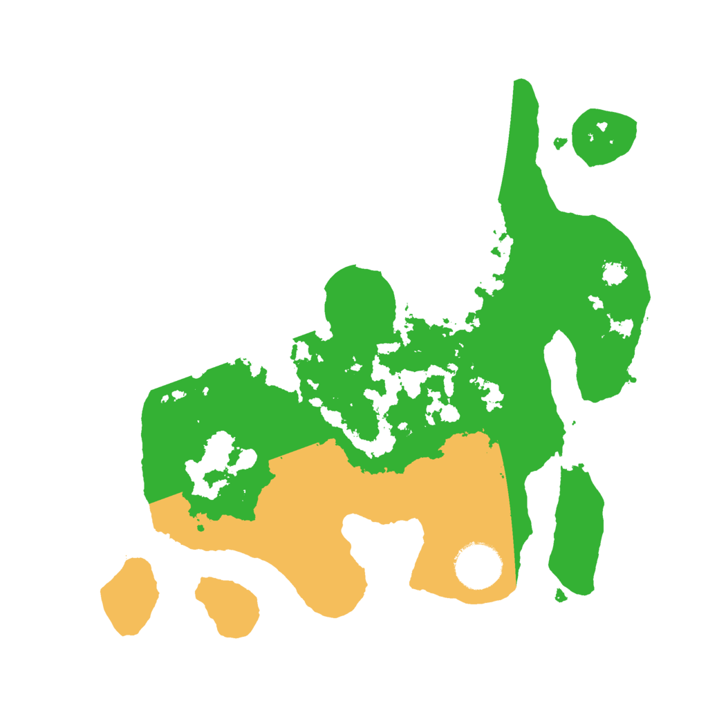 Biome Rust Map: Procedural Map, Size: 2700, Seed: 69119227