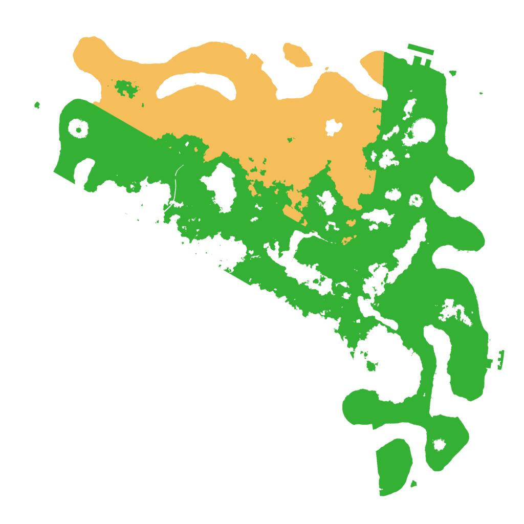 Biome Rust Map: Procedural Map, Size: 4000, Seed: 872233665