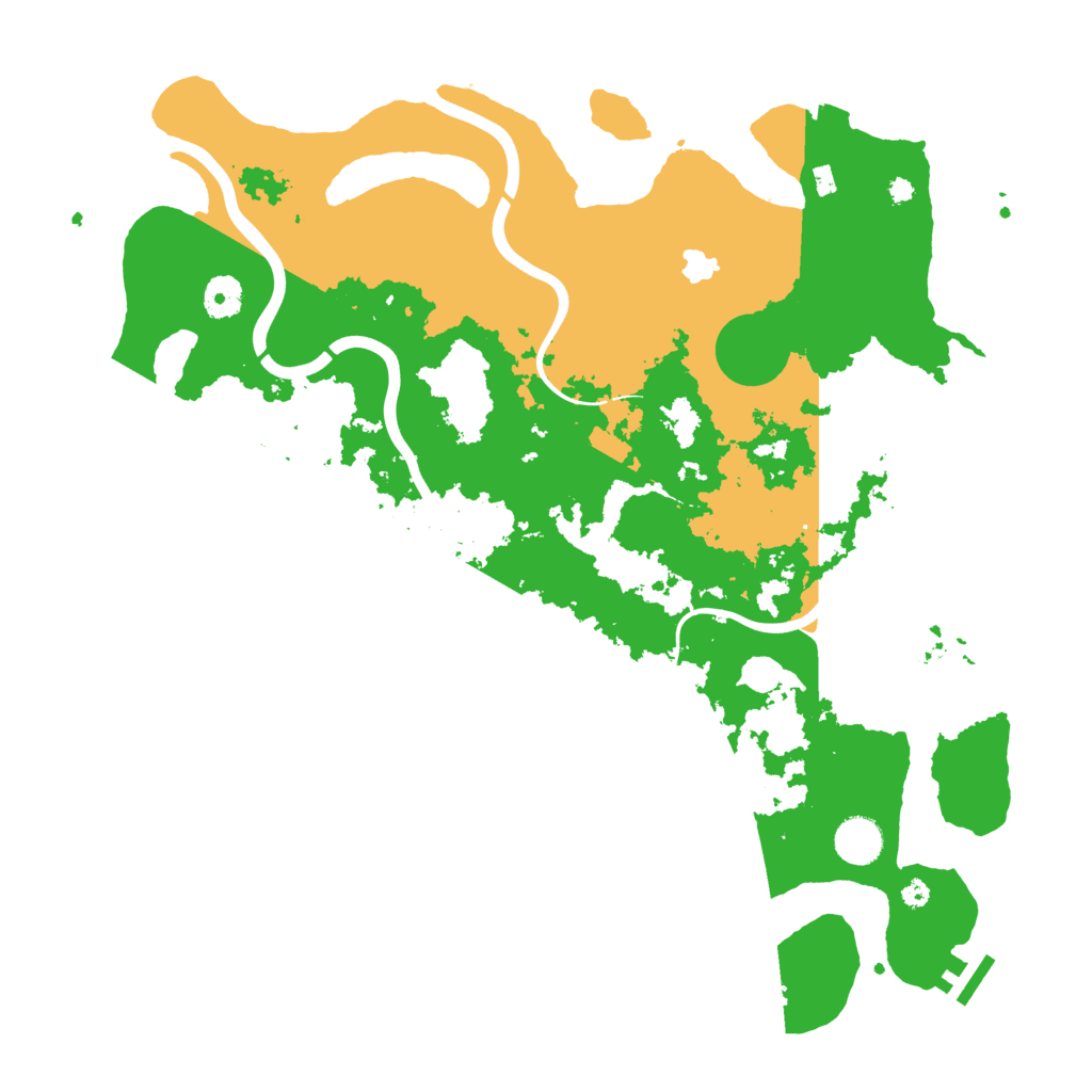 Biome Rust Map: Procedural Map, Size: 4000, Seed: 872233665