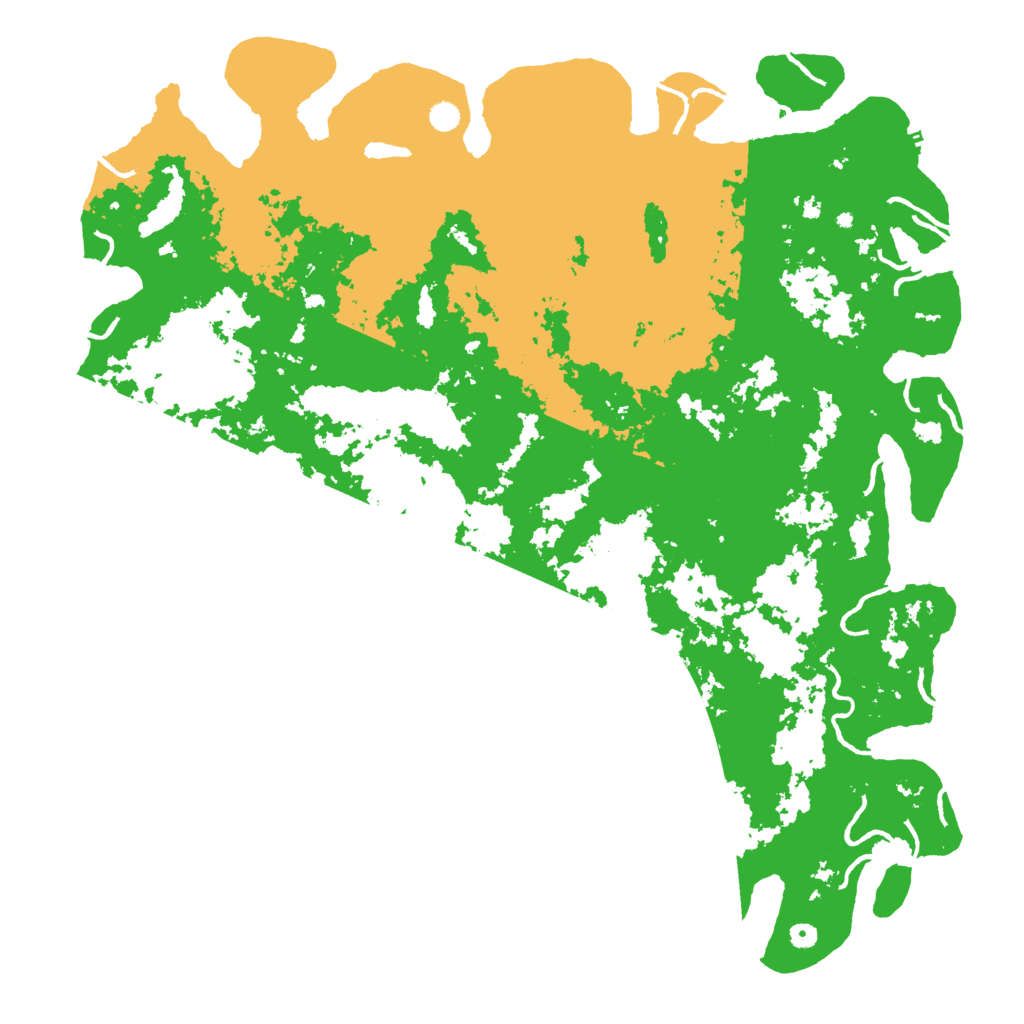 Biome Rust Map: Procedural Map, Size: 6000, Seed: 500