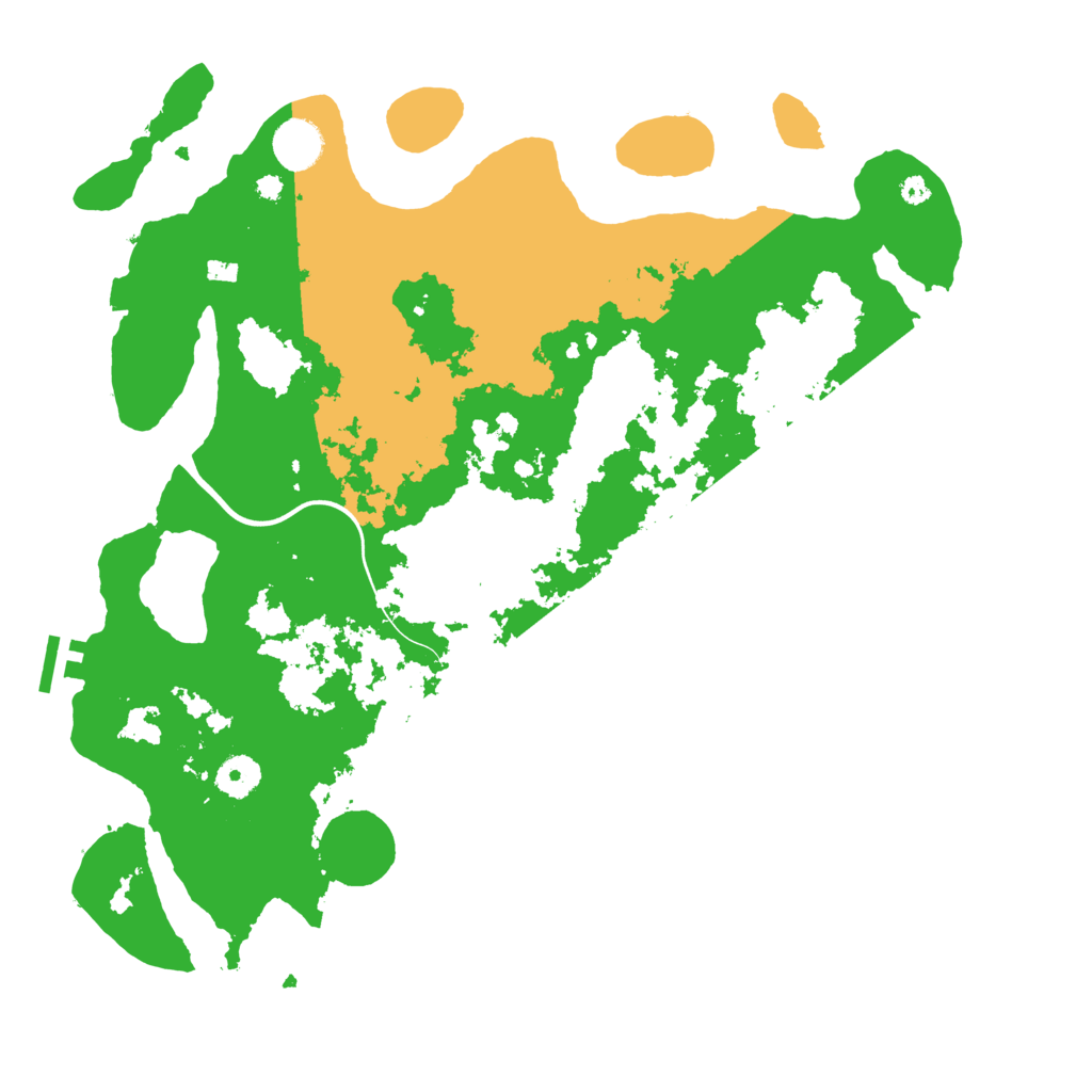 Biome Rust Map: Procedural Map, Size: 3850, Seed: 878531