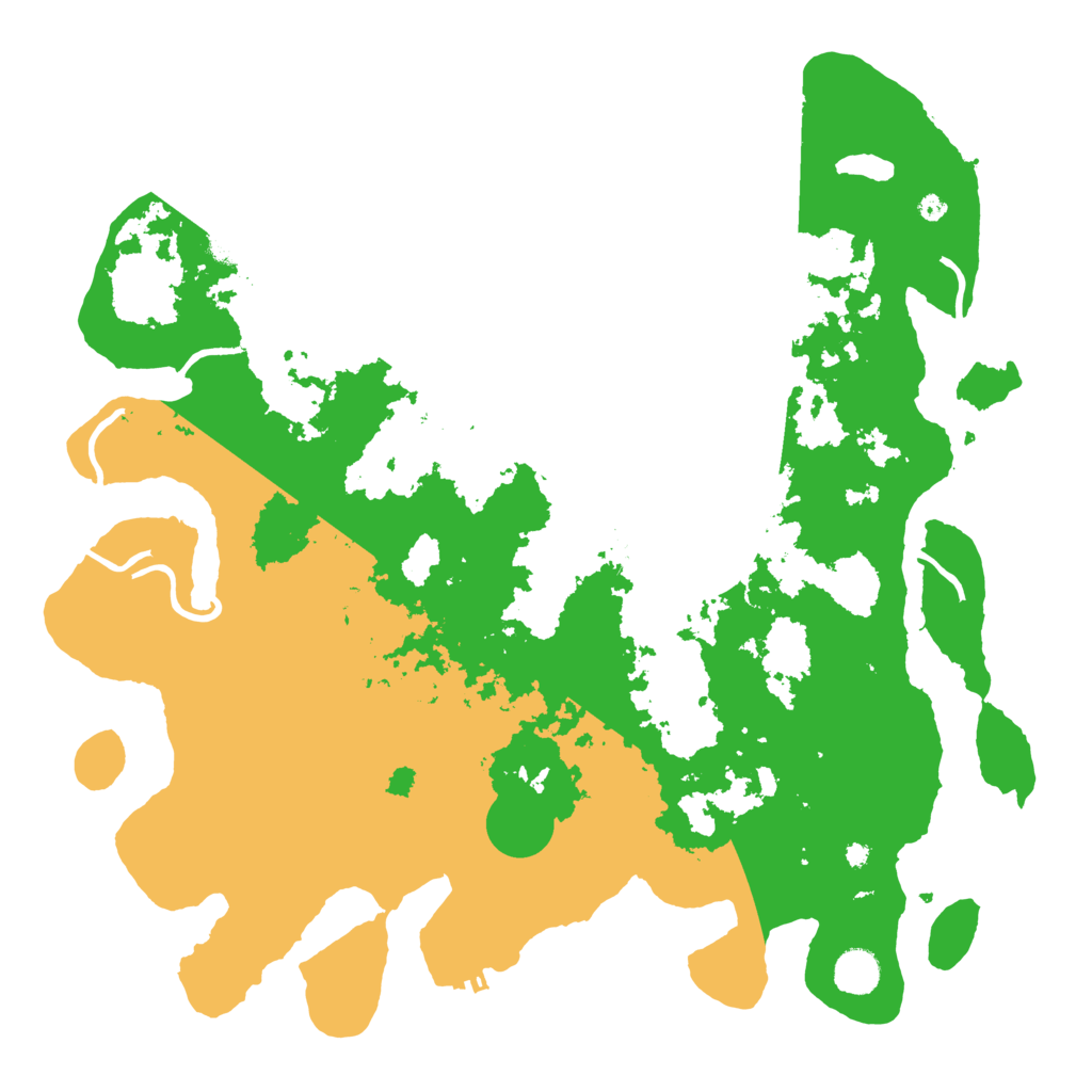 Biome Rust Map: Procedural Map, Size: 4250, Seed: 3617