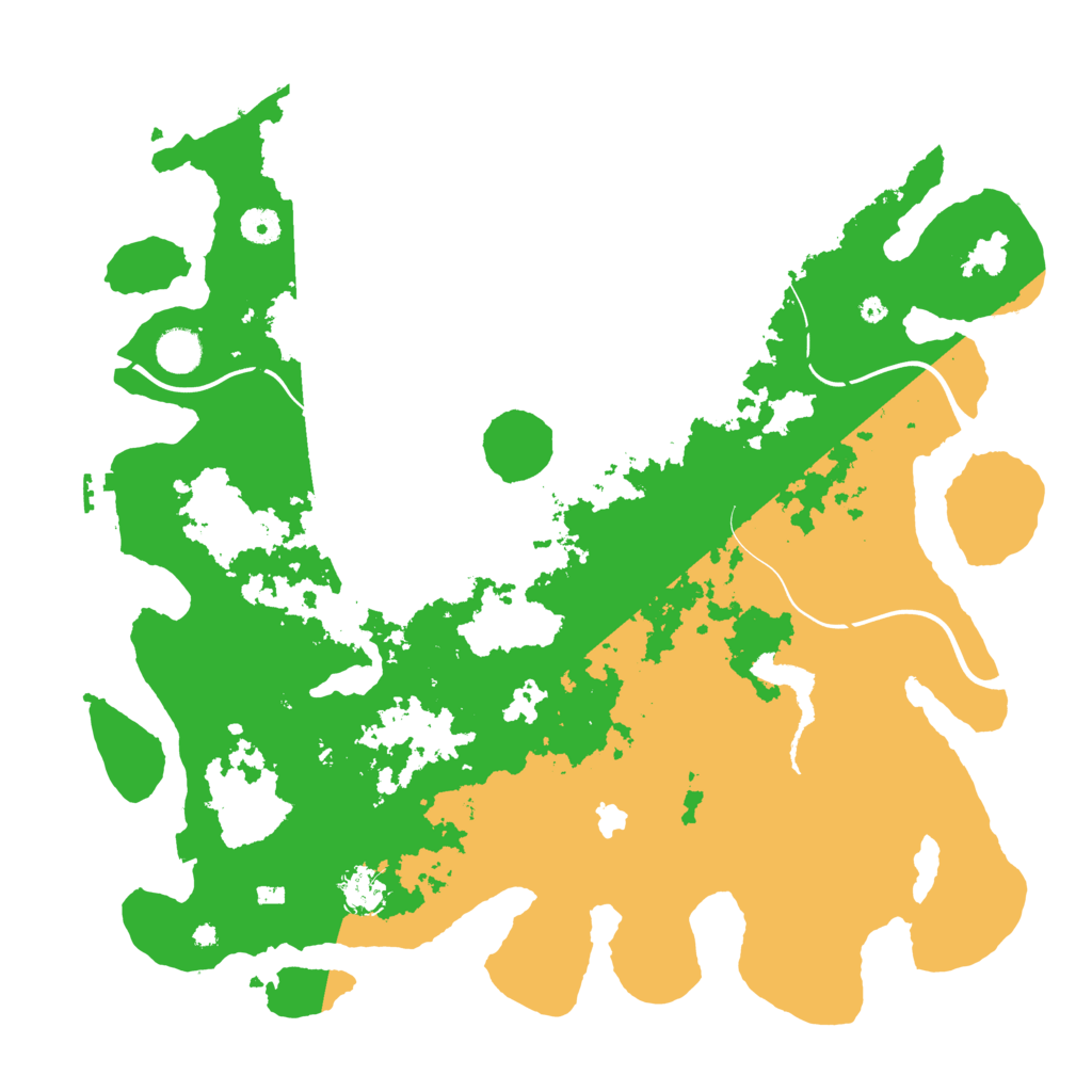 Biome Rust Map: Procedural Map, Size: 4250, Seed: 1201561828