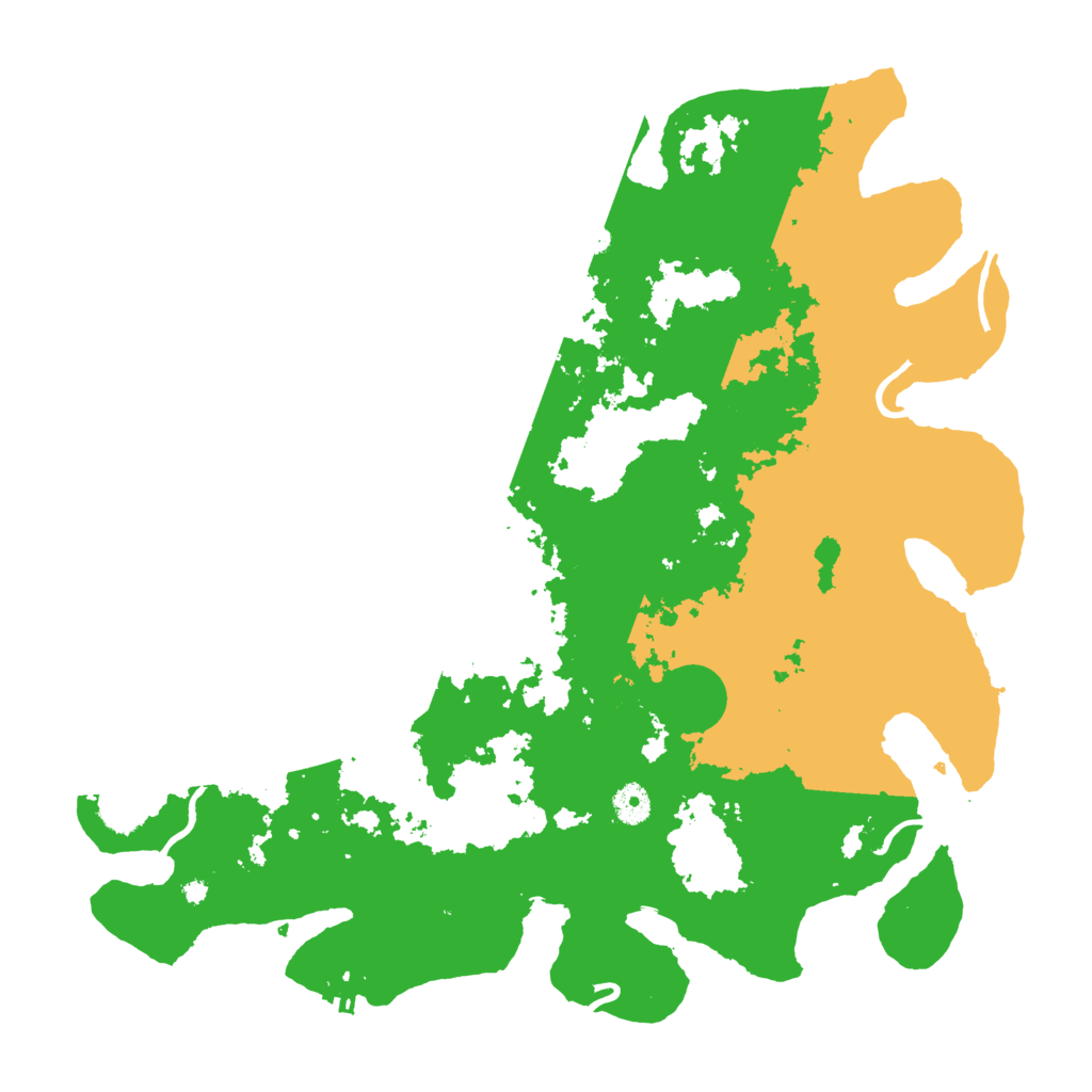 Biome Rust Map: Procedural Map, Size: 4250, Seed: 5674458