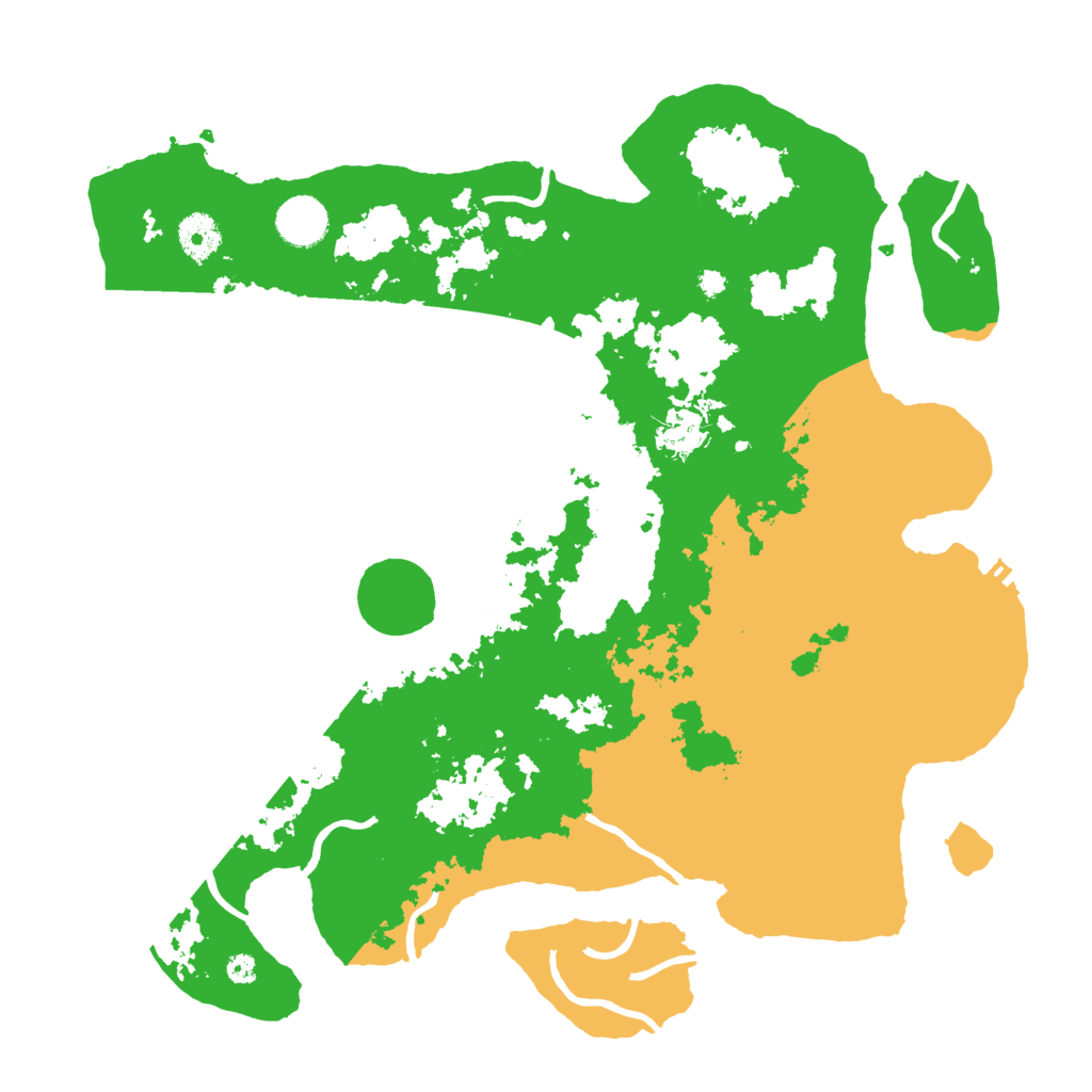 Biome Rust Map: Procedural Map, Size: 3750, Seed: 1388215757