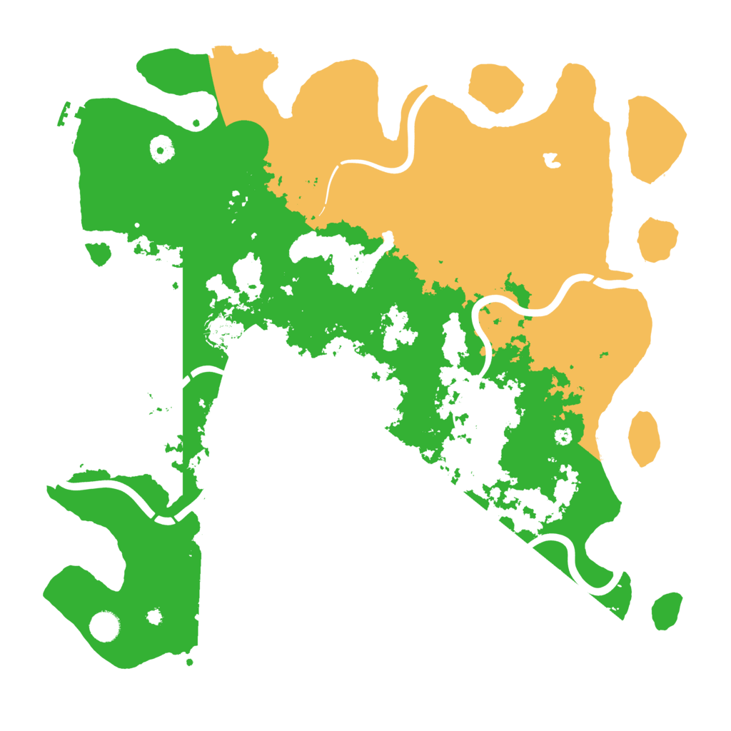 Biome Rust Map: Procedural Map, Size: 4250, Seed: 3168404
