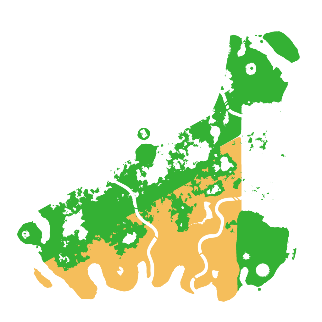 Biome Rust Map: Procedural Map, Size: 4250, Seed: 5766924