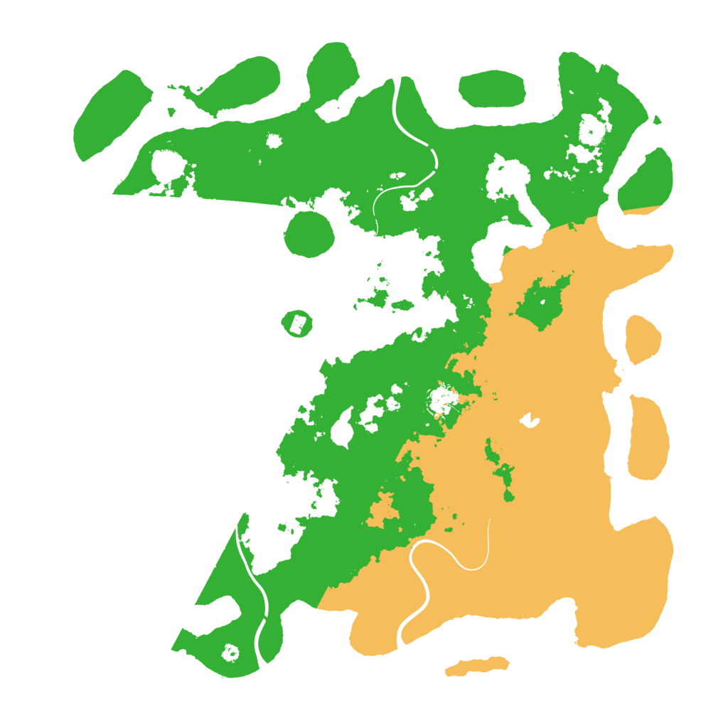 Biome Rust Map: Procedural Map, Size: 4250, Seed: 264435