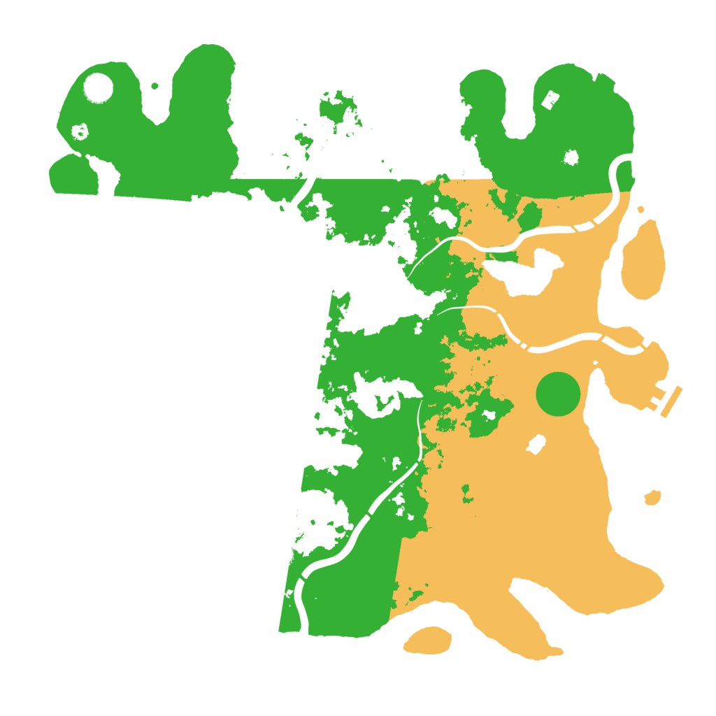 Biome Rust Map: Procedural Map, Size: 4250, Seed: 1311620