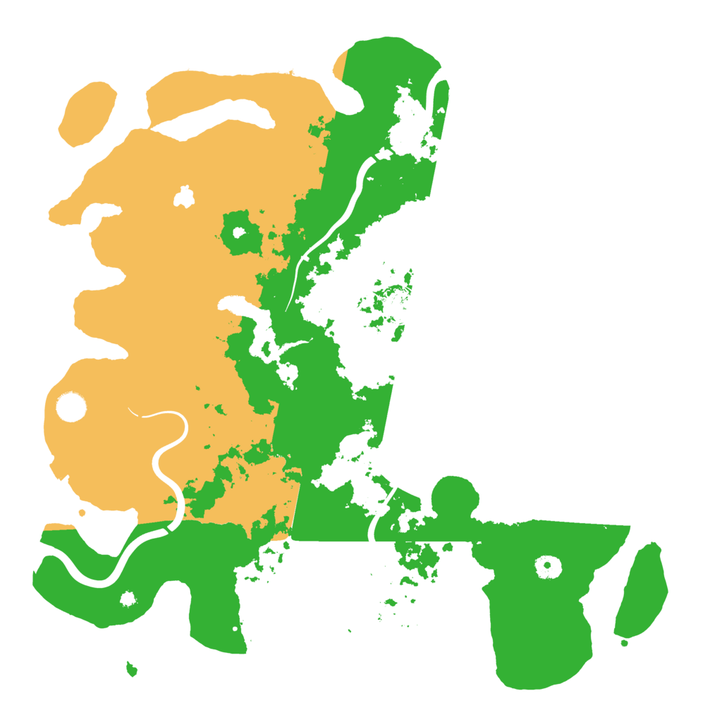 Biome Rust Map: Procedural Map, Size: 4250, Seed: 1305349